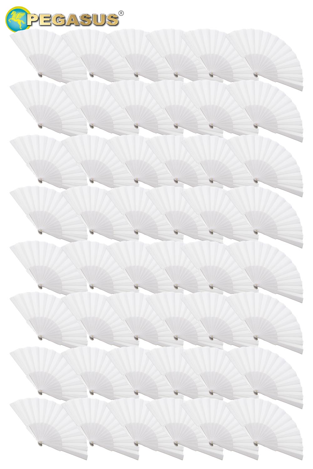 VENTAGLIO BIANCO SPOSA (CF 48 PZ)